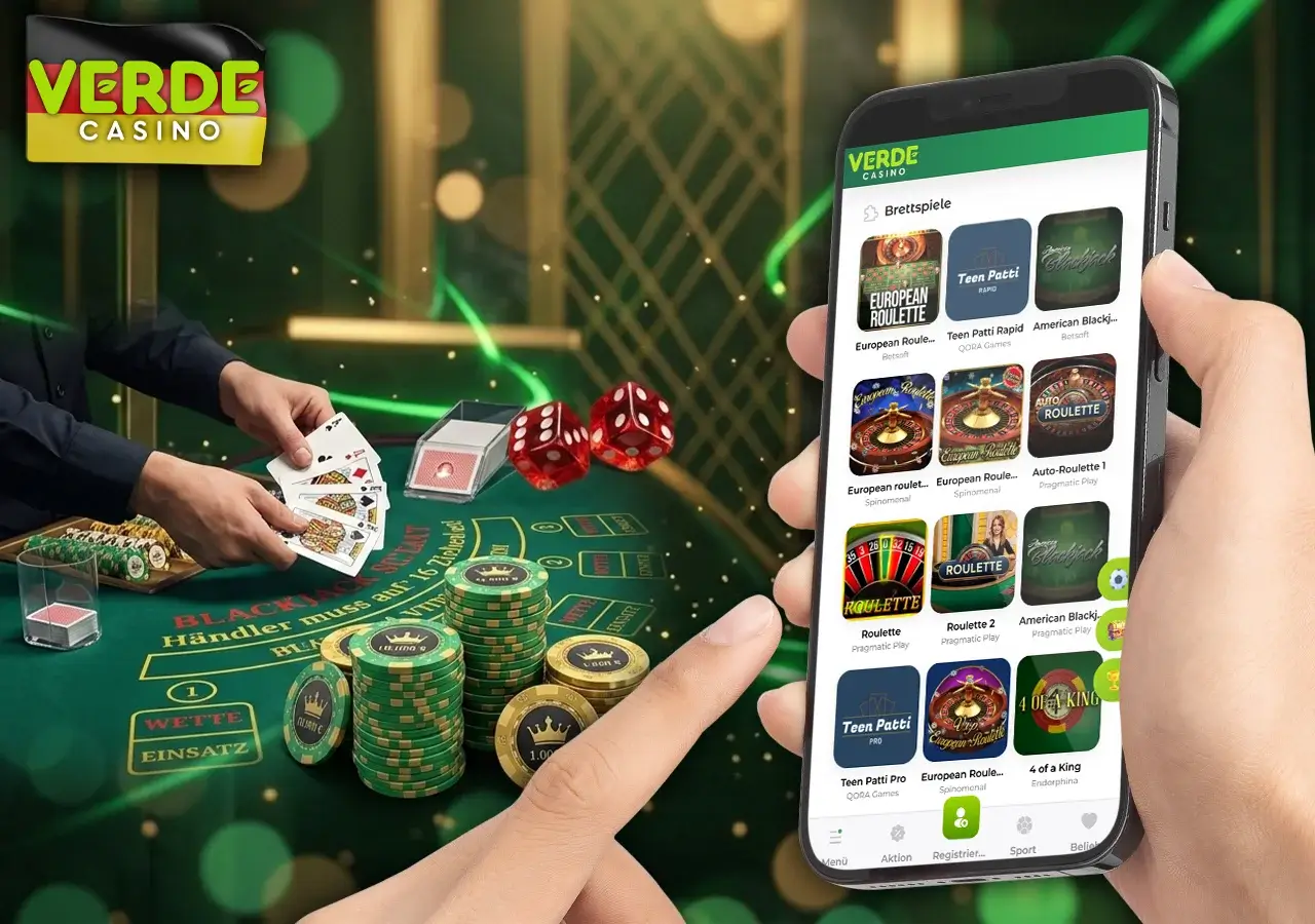 Klassische Tischspiele wie Roulette, Blackjack und Baccarat online.